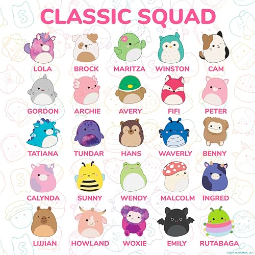 Image of Horizon Group USA Puffy Sticker Playset for Kids, Squishy Squishmallows