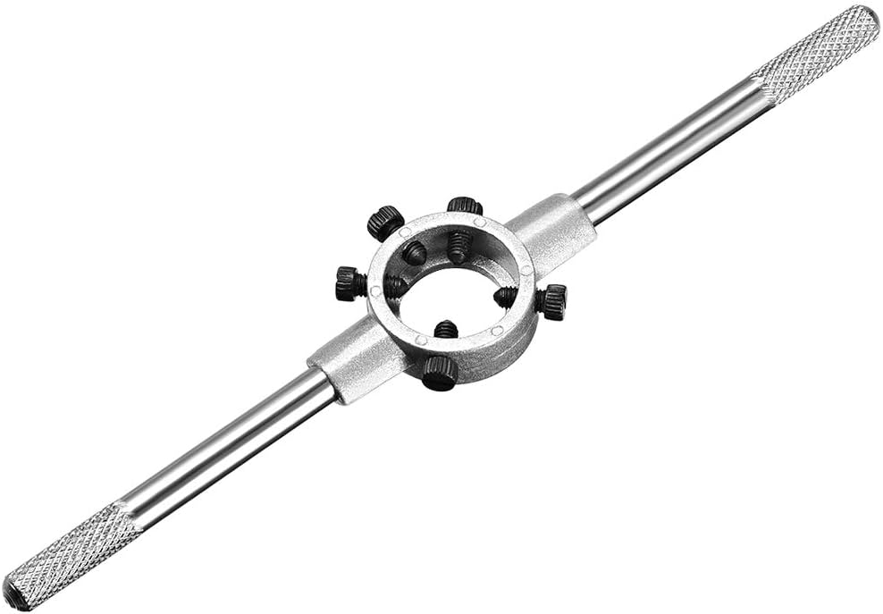 uxcell 65mm Round Die Stock Handle Wrench, for Metric M30-M36 / 47mm-65mm Round Die, with Knurled Handle