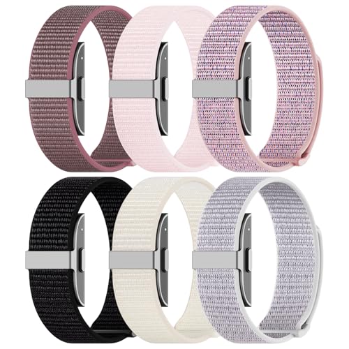 6 Pack Nylon Hume Band Replacement Strap Compatible with Hume Band 1.0