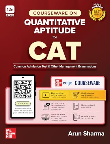 Image of Arun Sharma's CAT exam 2025-26 bundle / combo (set of 4 books) - Quantitative Aptitude (Quant) + Verbal Ability and Reading Comprehension (VARC) + Logical Reasoning (LR) + Data Interpretation (DI)