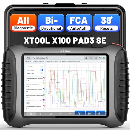 XTOOL X100 PAD3 SE Bidirectional OBD2 Scanner, Full System Scan