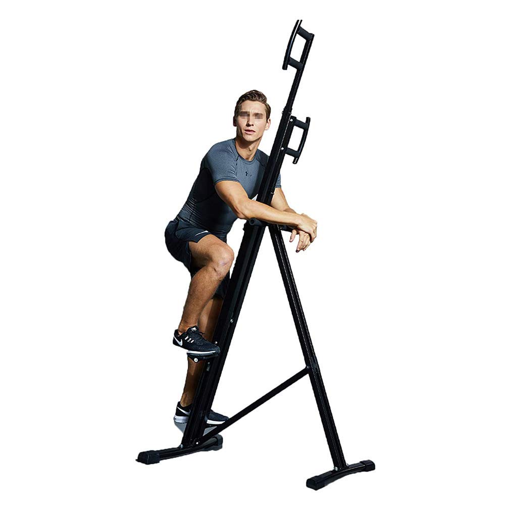 Vertical Climber Macchina per Esercizi Pieghevole Vertical Climber Stepper Cardio Allenamento Fitness Palestra per Home Gym