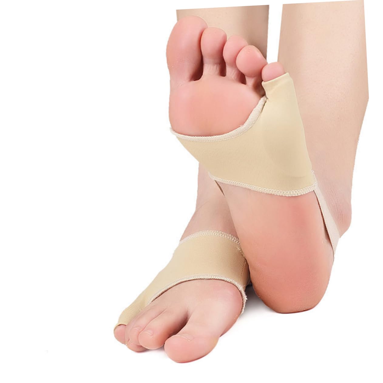 Didiseaon 1Pair Toe Separators for Overlapping Toes Soft Gel Pinky Toe Protectors for Relief and Comfort for Bunion and Foot Care for Daily Use