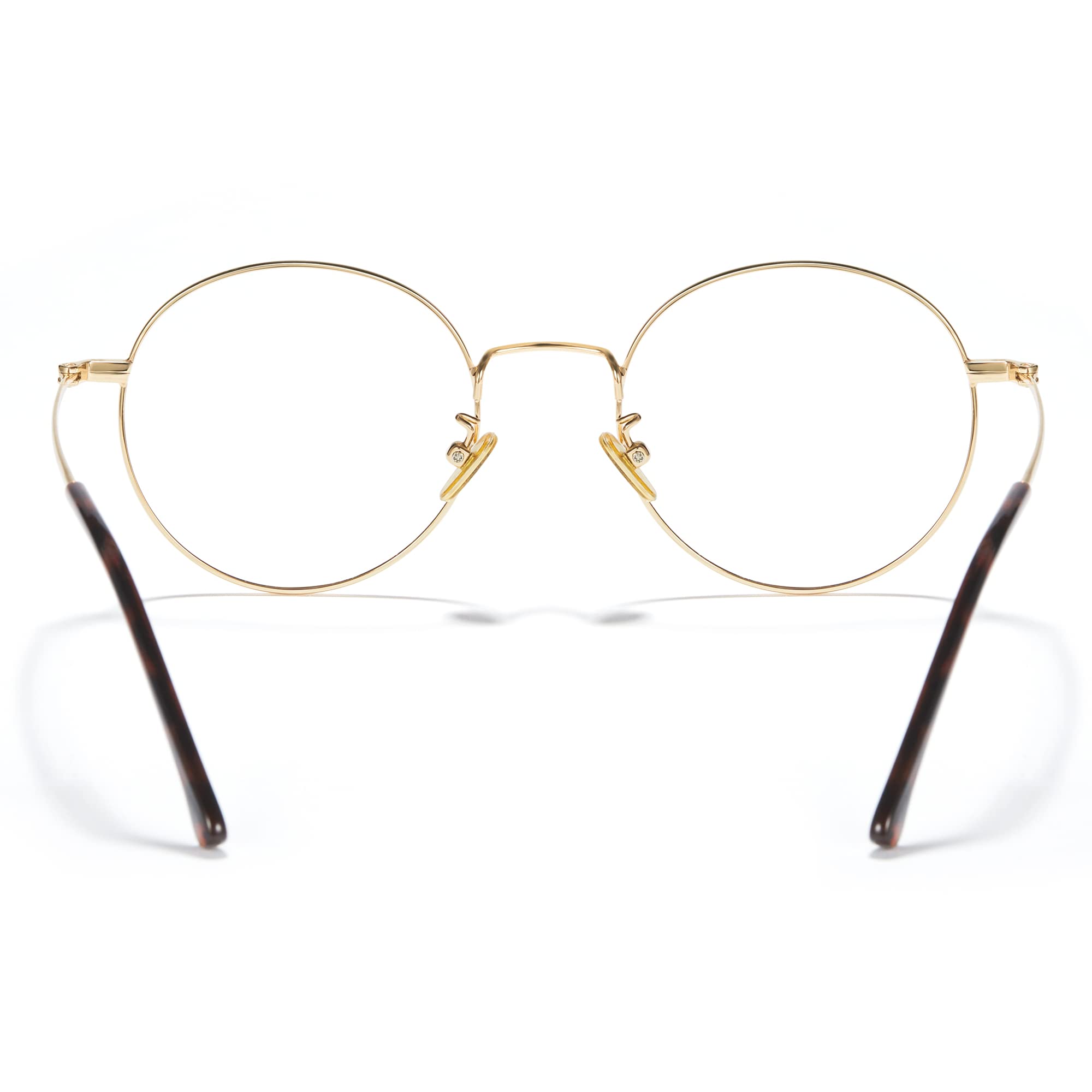 Cyxus lunettes anti lumière bleue pour hommes femmes bloquant UV ordinateur métal ultra léger