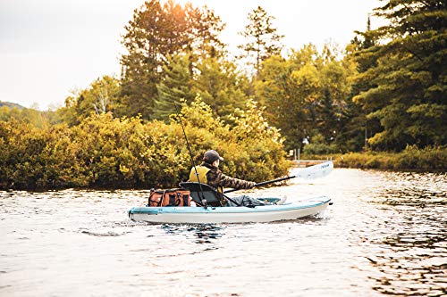 Image of Pelican - Poseidon Angler Paddle - Aluminum Shaft with Reinforced Fiberglass Blades - Lightweight, Adjustable Kayaks Paddles - Perfect for Kayak Fishing