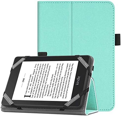 VOVIPO Universal 6 Inch kindle Paperwhite Kobo E-reader Protective Case,Folio Stand Cover Compatible With BQ Kobo Kindle Sony Pocketook Tolino 6inch Ereader-Black