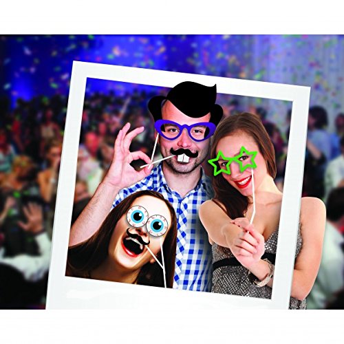 Preisvergleich Produktbild Die Selfie Kit Photo Booth Foto Requisite mit Retro Bilderrahmen