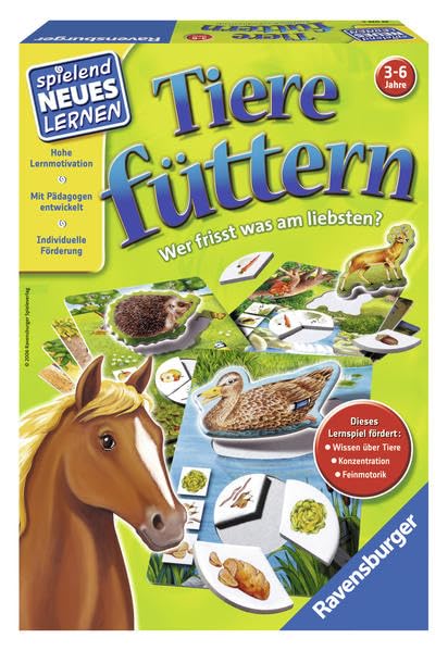 Tiere füttern: Wer frisst was am liebsten?