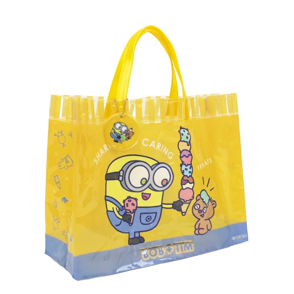 Amazon.co.jp: 高波クリエイト マチアリPVCバッグ ミニオン イエロー