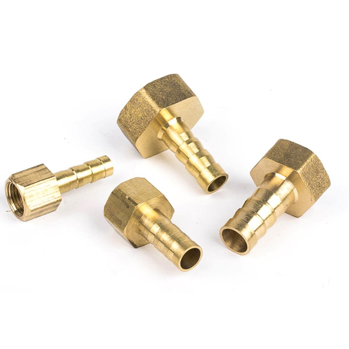 Conector de manguera, conector de manguera de jardín, conector Pagoda de 6, 8, 10, 12 y 14 mm, conector de espiga de manguera, BSP 1/8, 1/4, 3/8 y 1/2, accesorios de tubería de agua de latón,