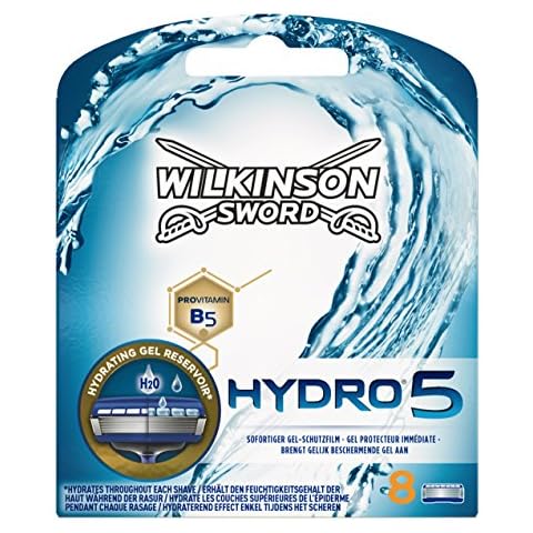 Wilkinson Sword Hydro 5 Razor Blades Pack of 8 Cover