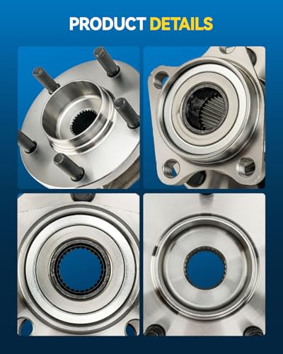 Image of PHILTOP 512449 x1 AWD Rear Wheel Bearing Hub Assembly for Mazda CX-9