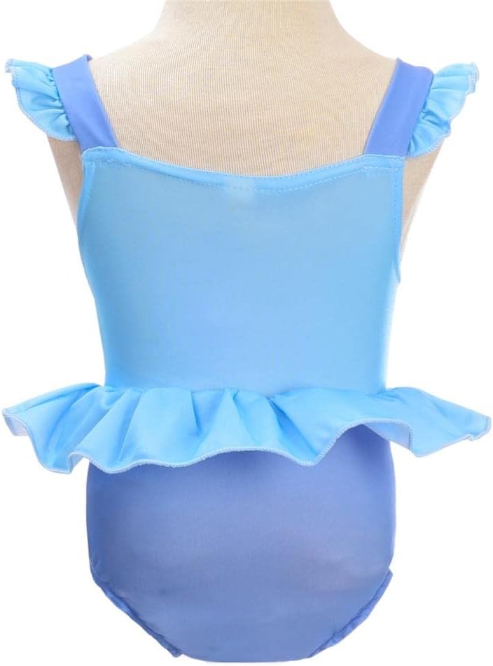 Lito Angels Baby Little Girls Princess Swimming Costume Two-Pieces One Pieces Swimsuit Bathing Suit