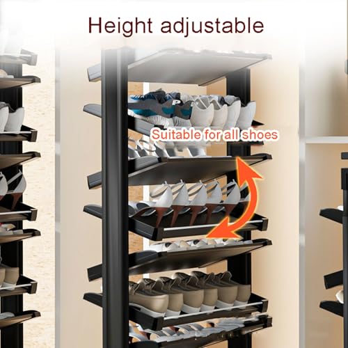 Étagère à chaussures réglable pour optimiser l'espace de votre entrée