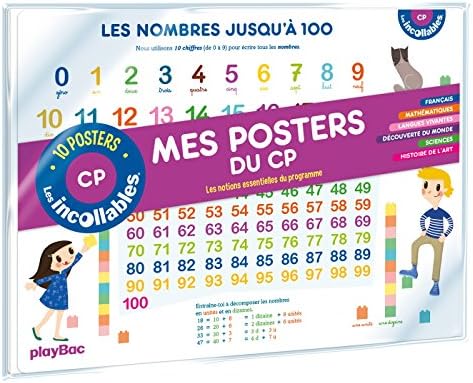 Les incollables - Mes posters du primaire - CP: Les notions essentielles du programme Paperback – Big Book, 4 July 2018