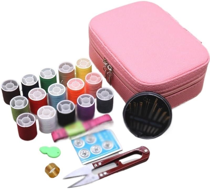 MVNOIRE Cortical Sewing Kit Home Patching Thread Tool Portable Needle Bag Mini Storage Box
