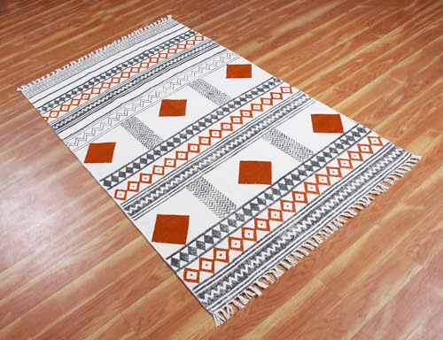 Tapis à tissage plat pour zone de circulation élevée intérieur extérieur