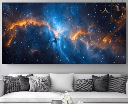 Activité Manuelle Adulte Anti-Stress Kit Diamond Painting Abstrait 70x140cm Broderie Diamant 5D