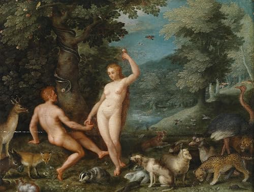 Pintura mural en lienzo de Jan Brueghel, cuadro vintage premium de 60x90cm para salón y dormitorio