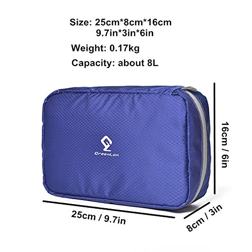 ZIYE Hanging Portable Travel Toiletry Bags Mens Womens Overnight Wash Shaving Dopp Kit Cosmetic Storage Organizer Waterproof Gym Bag with Hook (Orange)