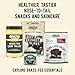 Grazly Beef Brisket Slab – Steakhouse Quality | Grass-Fed & Finished | Only Meat & Salt, Soft & Buttery Texture | High-Protein Carnivore Snack | Made from 1lb Raw Brisket | 5oz On-the-Go Snack Pack