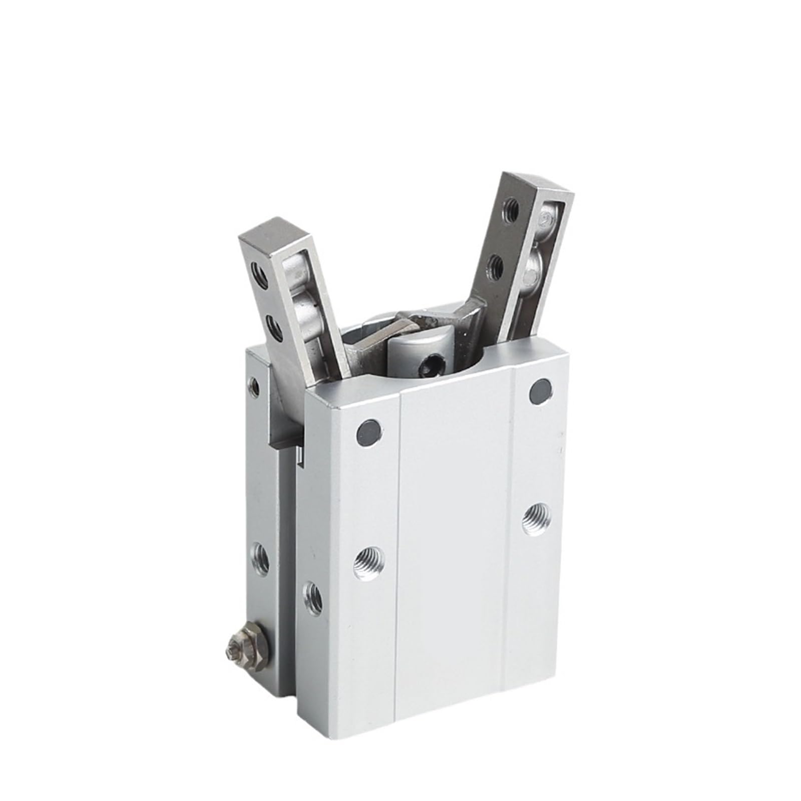 Cilindro de dedo angular HFY para automatización industrial, pinza neumática de 6 a 32 mm