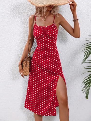 Greciilooks Dress | Stylish Dresses For Women | One Piece | Short Sleeve | Knee Lenght Summer Dress For Women (In, Alpha, S, Red)
