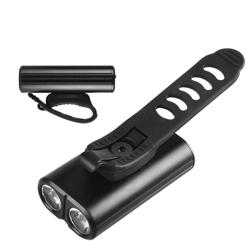 Fari a LED per Bicicletta, luci per Bicicletta, luci per Ciclismo, Batteria ai polimeri Ricaricabile di Tipo C