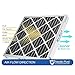Nordic Pure 18x25x2 (17 1/2 x 24 1/2 x 1 3/4) Furnace Air Filters MERV 10 Pleated Plus Carbon 3 Pack