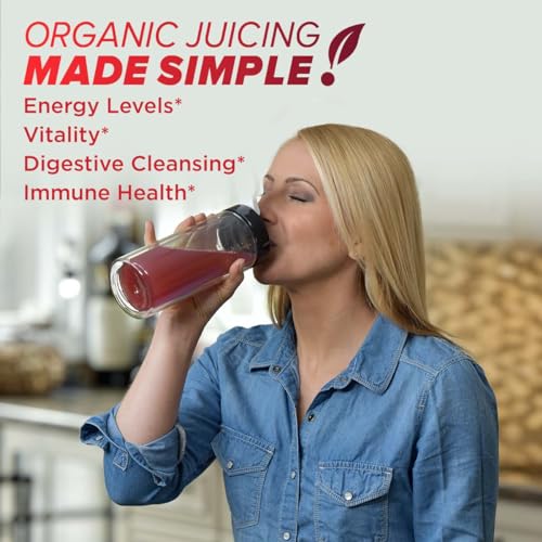 Certified Organic Juice Cleanse (OJC) - OJC Super Reds - 5 Grams Fiber, 10.5 oz (297 g) - Image 5