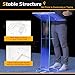 Clear Podium Stand with Blue LED Light, Acrylic Podium Lectern Church Acrylic Transparent Podium Lectern Church Lectern with Storage Shelf for Speeches Ceremonies, Celebrations, Classroom