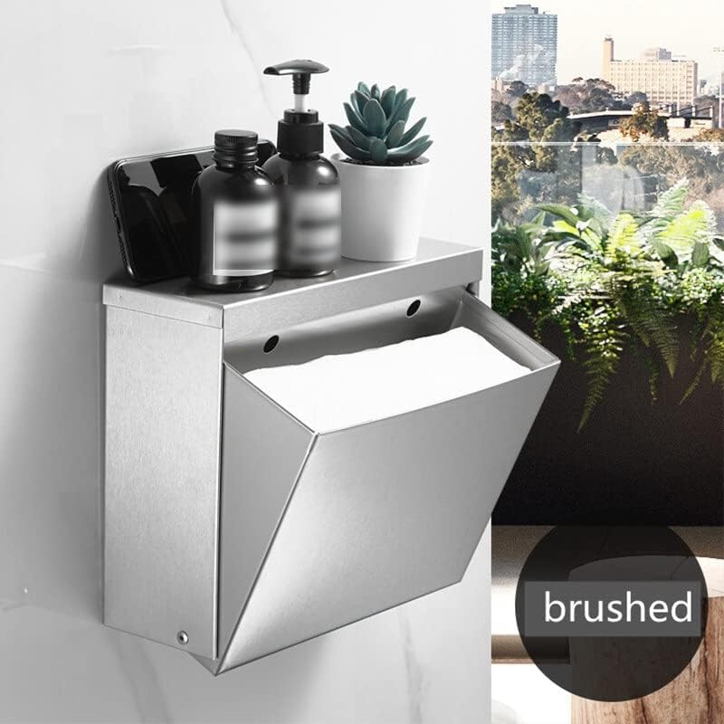 バスルームトーウェルラック、タオルラック、トイレットペーパーホルダーバスルームトイレタオルペーパーホルダー電話ホルダーウォールマウン