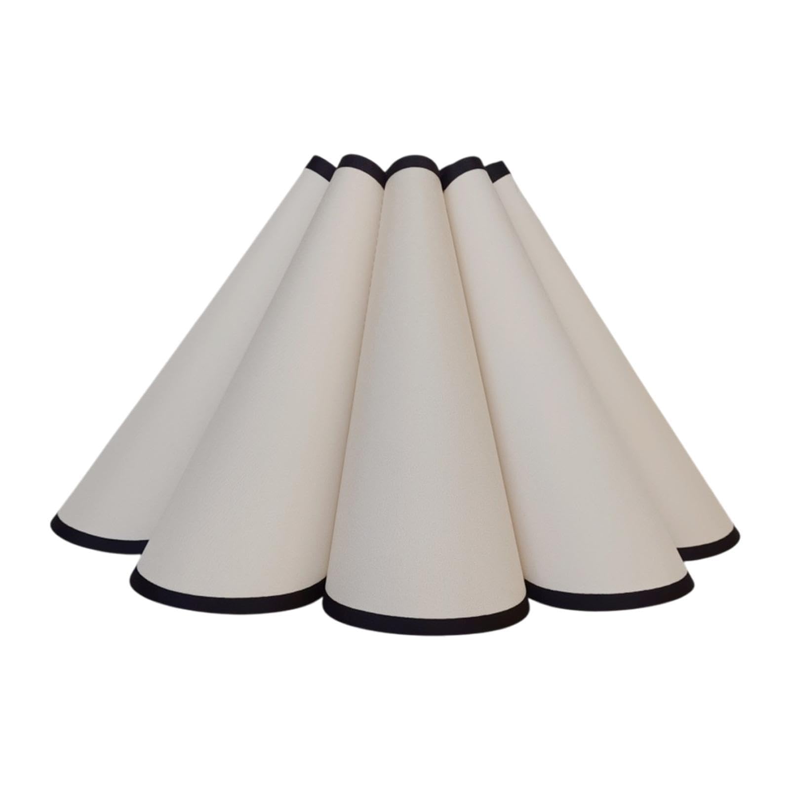 Gralara Petal Cloth Table Lamp Shade Pendant Light Shade Lampshade Light Cover for Wall Sconces, S