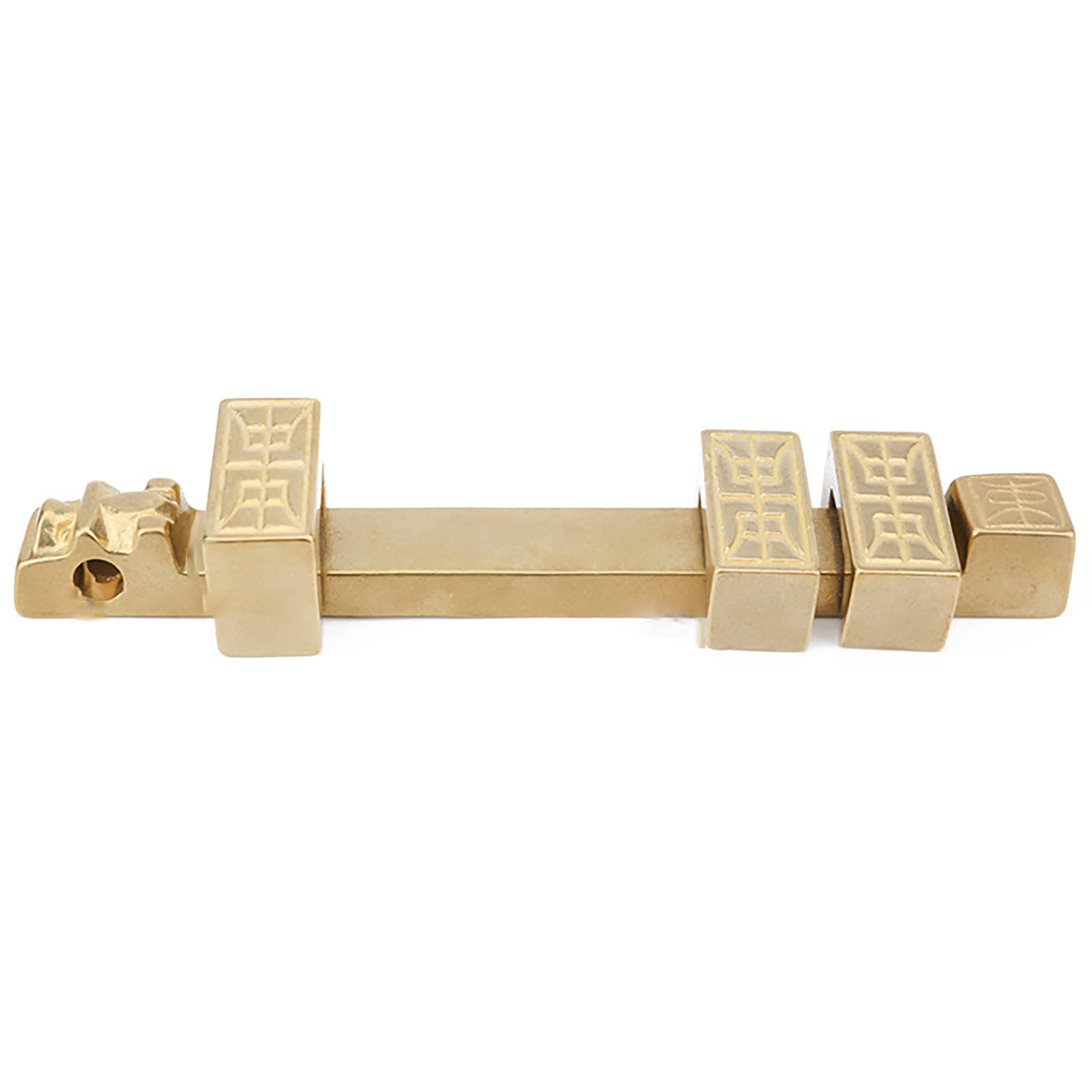 Pestillos para puertas, Cerradura De Puerta Con Perno De Barril, Pestillo Deslizante, Multicolor, 21,3 Cm-46 Cm(Gold,21.3cm)