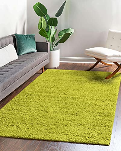 Shaggy Teppich Einfarbig - Langflor Hochflor 3 cm - Modern Teppiche fürs Wohnzimmer Schlafzimmer...