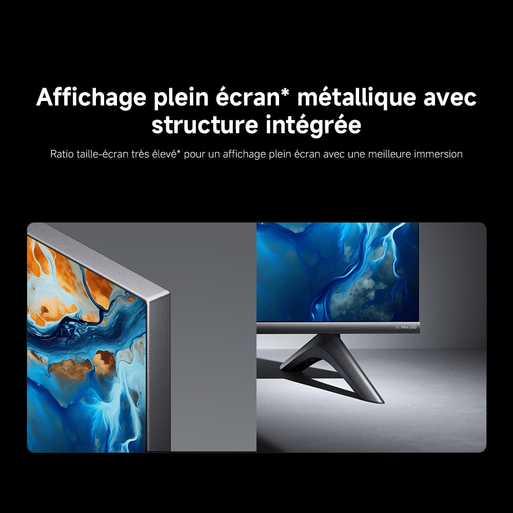 XIAOMI TV S Mini 55 2025 QLED 55 cali Mini LED Dolby Vision Atmos 144Hz 1200 nitów