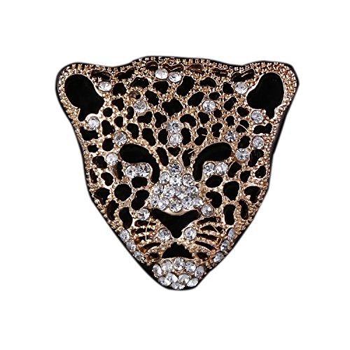 Leopard Brooch Pin Jewelry for Men Suits for Boyfriend from Daughter Papa Gifts