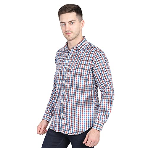 Image of TAHVO Men's Regular Fit Long Sleeves Cotton Formal Shirt
