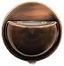 Meridian Electric 10258 LED Auto on When Dark Night Light, Copper