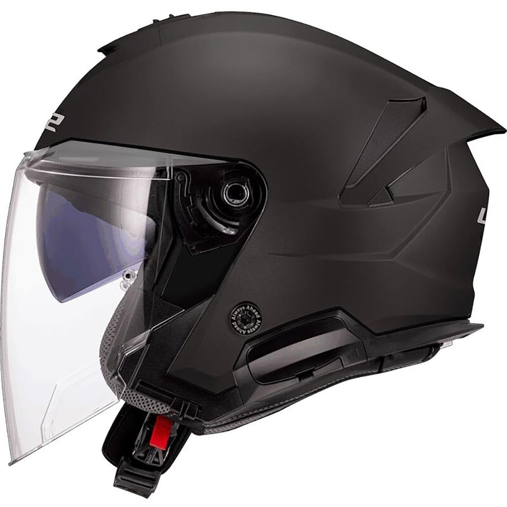 LS2, Casco Moto Jet VERSO II SOLID Matt Black, M