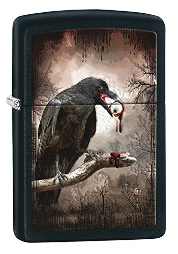 Zippo Goth-Raven Eyeball Pocket Lighter
