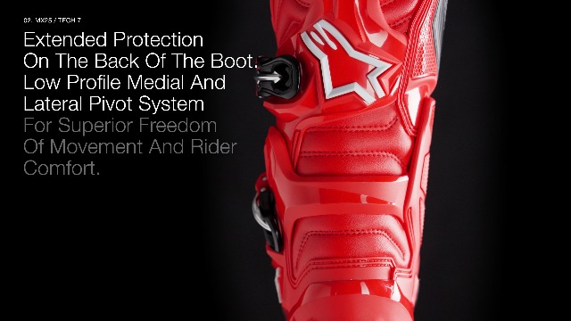 Amazon.com: Alpinestars Youth Tech 7S Boots 2, Black/Dark Gray/Red