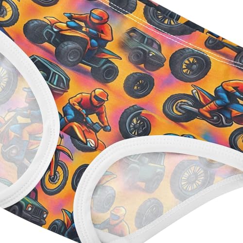 Joisal Cool Motocross Bikes Wheels Girls Underwear Toddler 2t Cotton Girl Panties Cute Aesthetic Briefs Girls Undies4