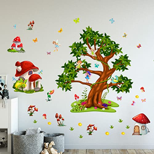 Vinilos Decorativos Bosque Mágico para Pared Infantil miniatura 3