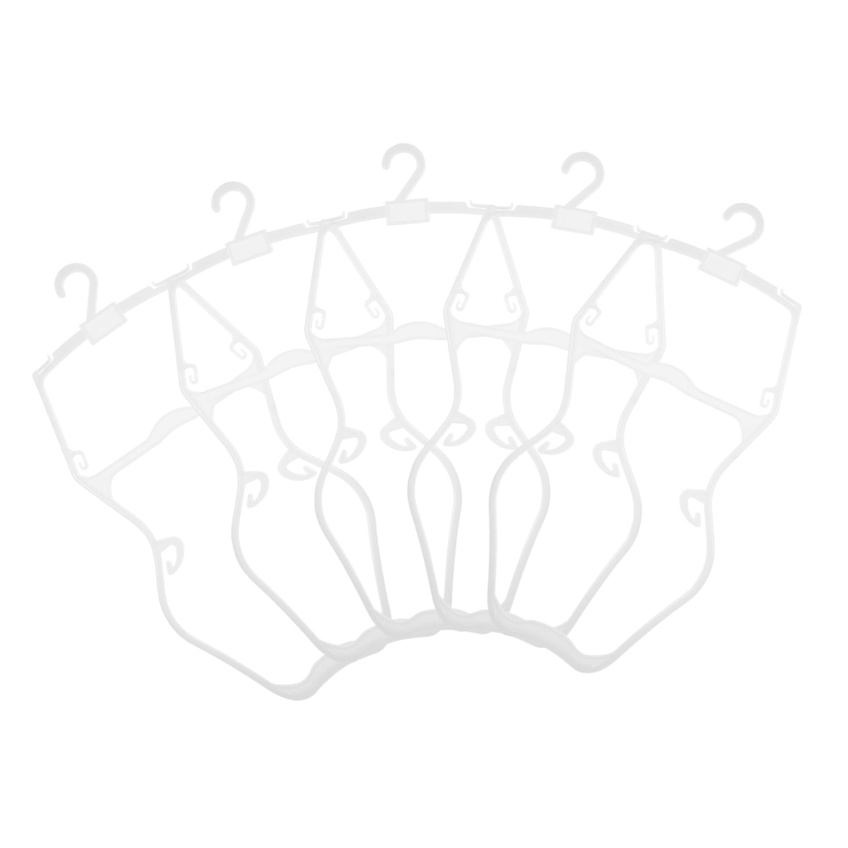 NAMOARLY Kids Swim Suit Hangers Display Rack Body Shape Swimwear Hangers for Childrens Lingerie Bathing Suit Hangers