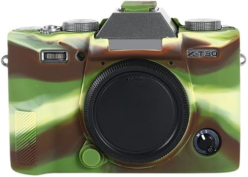 For FUJIFILM X-T30 II Soft Silicone Protective Case(Camouflage)