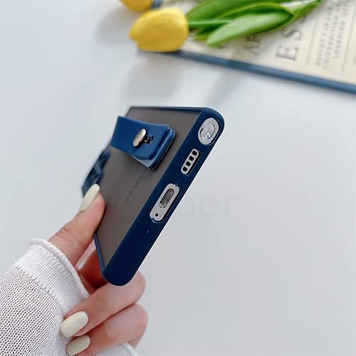 Miniatura 6 de Funda translúcida con correa de muñeca para Samsung S23 Ultra S22 S20 S21 Plus FE Note 20 A72 A52 A33 A13 A32 A22 A21S cubierta, verde militar, para