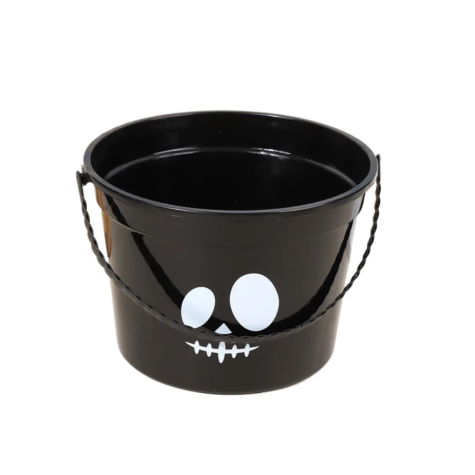 SZAJDSNMURB Pumpkin Candy Basket, PP Halloween Candy Bucket with Handle