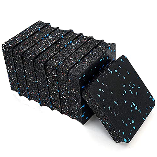 Luwint 1 Inch Thick Treadmill Mat, 8 Pads