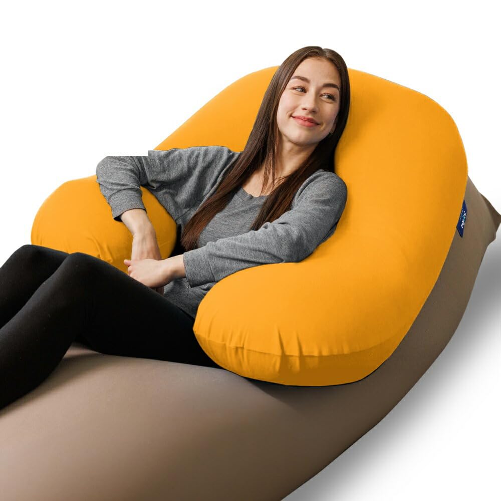Yogibo Support ヨギボー　サポート　 ビーズクッション オレンジ Amazon.co.jp: Yogibo Support Premium ヨギボー サポート プレミアム